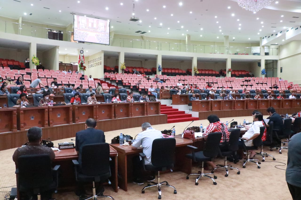 Foto : Suasana pembahasan Banggar dan TAPD