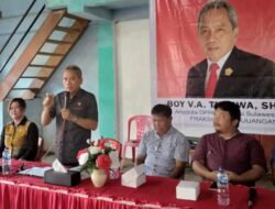 Jaring Asmara di Minsel-Mitra, Boy Tumiwa Paparkan Kemajuan Di Sulut Dibawah Kendali ODSK