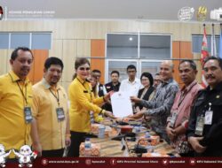 CEP Pimpin Golkar Sulut Daftarkan 45 Bacaleg di KPU Sulut