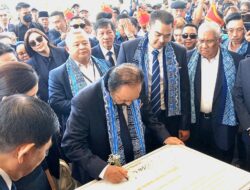 Surya Paloh Resmikan Gedung Kantor DPW Nasdem Sulut