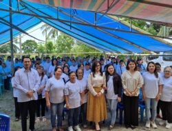 Dihadiri Ribuan Warga, Felly Runtuwene Edukasi Warga Desa Kombi, Lembean Timur dan Langowan II Soal Obat Dan Makanan Yang Aman