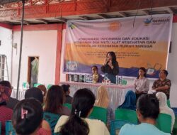 Sasar Warga Mitra, Felly Runtuwene Bagikan Tips Cara Hidup Sehat