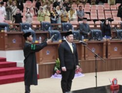 Dilantik Ketua Pengadilan Tinggi Manado, Putra Totabuan Resmi Wakil Ketua DPRD Sulut