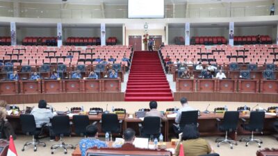Suasana Rapat Banggar dengan TAPD Pemprov Sulut